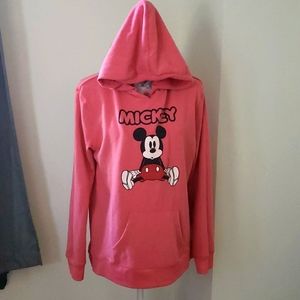 Mickey Hoodie Size XL Lightweight Soft Cozy